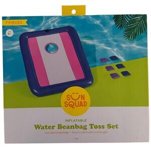 Sun Squad Outdoor Water Beanbag Toss Set Game NEW